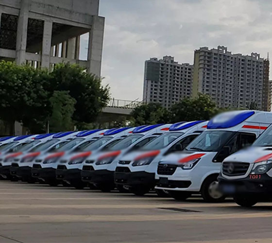 波密县服务车队展示