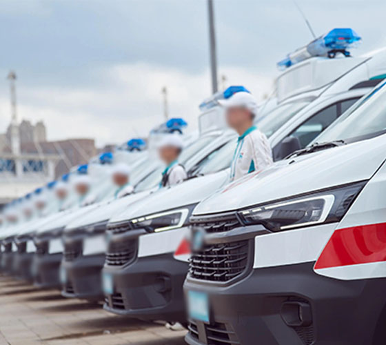 波密县服务车队展示